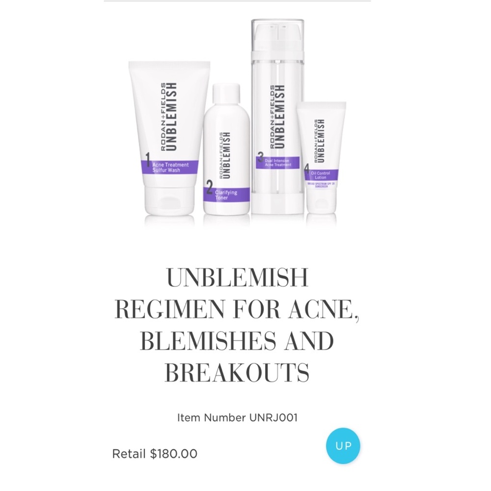Rodan Fields unblemished kit